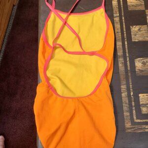 Dolfin Reversable One piece Training Suit, size 32